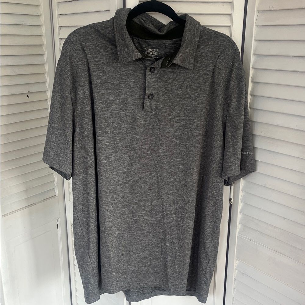 Men's Gray Polo Shirt